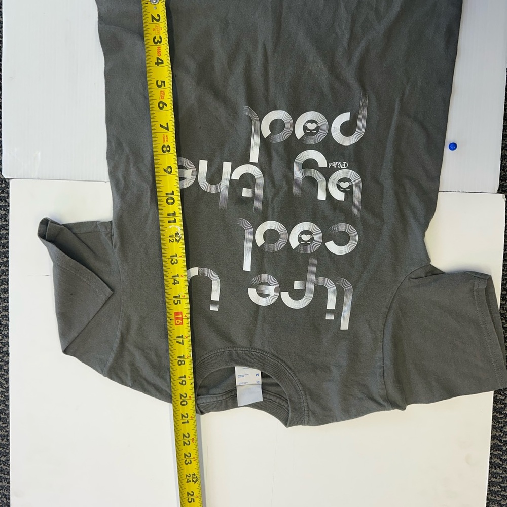 Gray Kids Short Sleeve Tee